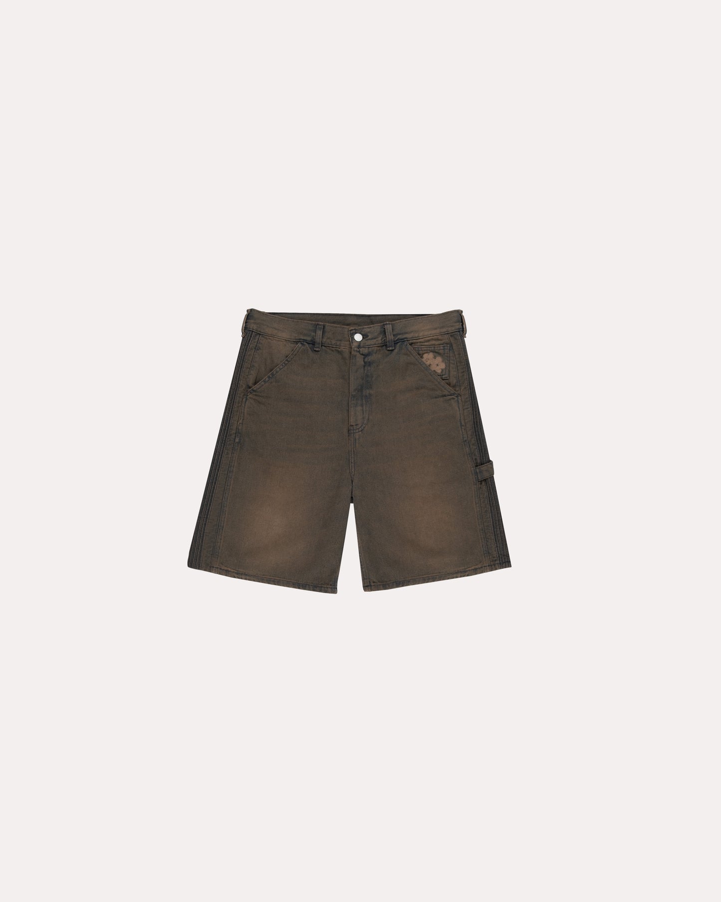 SHAPER DENIM SHORTS
