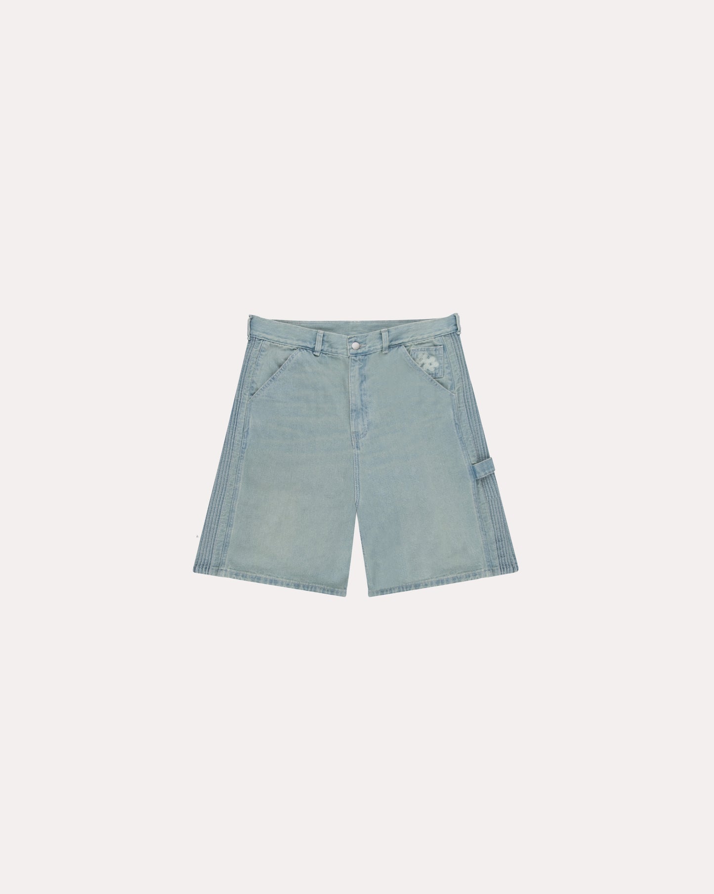 SHAPER DENIM SHORTS